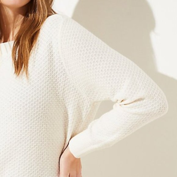 LOFT | Plus Textured Tunic Sweater - Picture 2 of 2